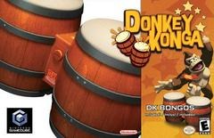 Nintendo Gamecube Donkey Konga with DK Bongos (With Game Case and Manual) [Loose Game/System/Item]